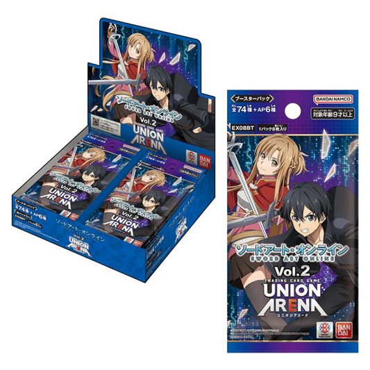 Union Arena [EX08BT] Japanese Sword Art Online Vol. 2 Booster CARDS LIVE OPENING